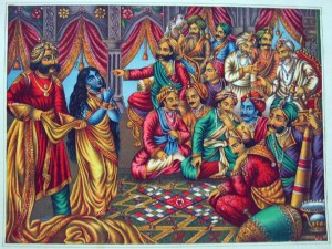 Draupadi_s_presented_to_a_pachisi_game